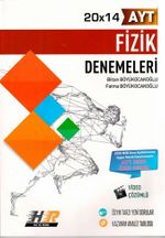 AYT Fizik Özel Baskı 20x14 Denemeleri