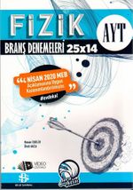AYT Fizik 25 x 14 Evdekal Özel Branş Denemeleri