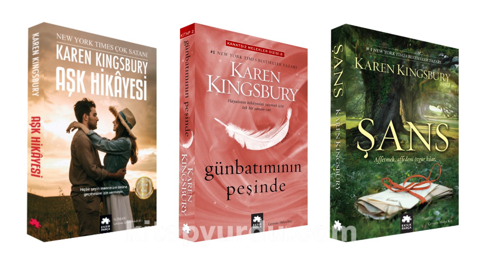 Karen Kingsbury Seti (3 Kitap), Karen,Kingsbury,Seti,(3,Kitap), Karen Kings...