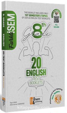2020 LGS Farklı İsem  8.Sınıf 1. Dönem  İngilizce 20 Branş Deneme  