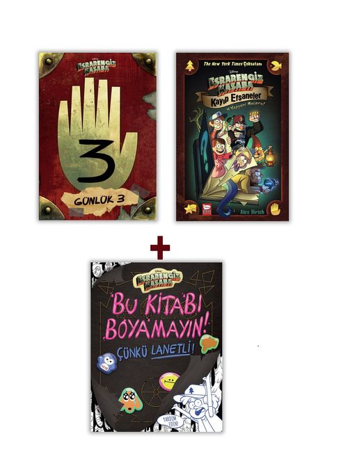 Disney Esrarengiz Kasaba En Çok Satan Kitaplar Seti  (3 Kitap)