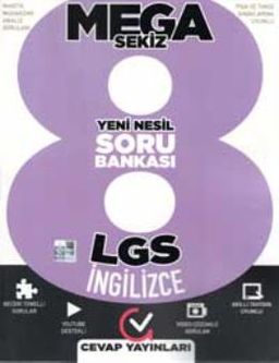 8. Sınıf LGS Mega İngilizce Yeni Nesil Soru Bankası
