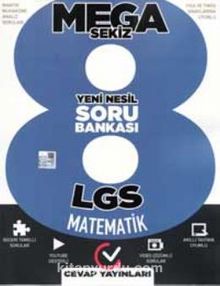 8. Sınıf LGS Mega Matematik Yeni Nesil Soru Bankası