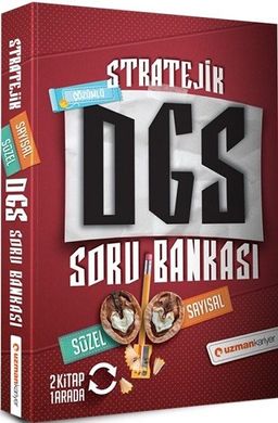 DGS Sözel Sayısal Bölüm Stratejik Çözümlü Soru Bankası