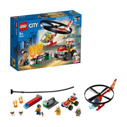 LEGO City Fire İtfaiye Helikopteri Müdahalesi (60248)