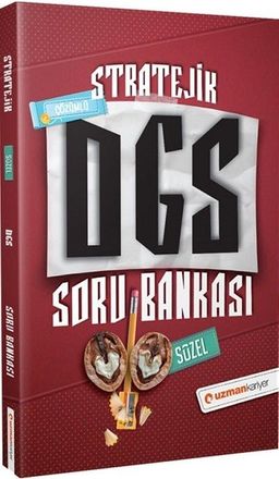 DGS Türkçe Sözel Bölüm Stratejik Çözümlü Soru Bankası