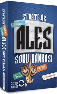 ALES Sözel Sayısal Bölüm Stratejik Çözümlü Soru Bankası 