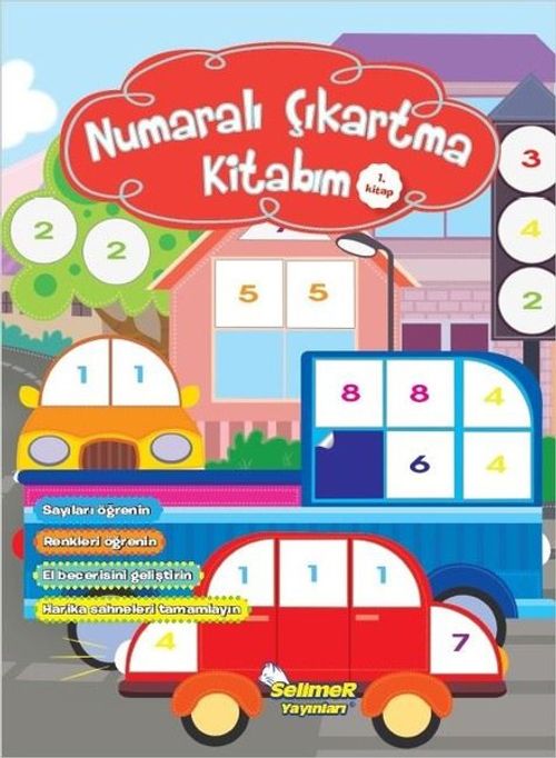 Numaralı Çıkartma Kitabım 1.Kitap