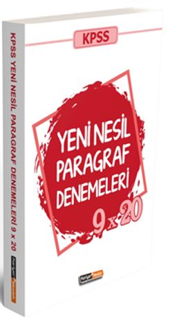 2020 KPSS 9x20 Yeni Nesil Paragraf Denemeleri 