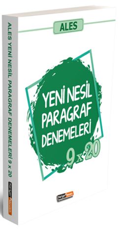 2020 ALES 9x20 Yeni Nesil Paragraf Denemeleri 