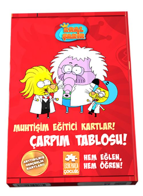 Kral Şakir - Çarpım Tablosu / Muhtişim Eğitici Kartlar