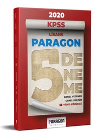2020 KPSS Lisans Paragon Genel Yetenek Genel Kültür Tamamı Video Çözümlü 5 Deneme