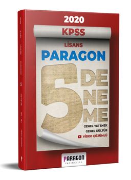 2020 KPSS Lisans Paragon Genel Yetenek Genel Kültür Tamamı Video Çözümlü 5 Deneme