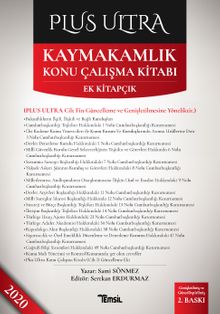 Plus Ultra  Kaymakamlık Çalışma Kitabı Ek Kitapçık
