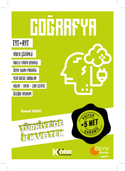 TYT AYT 5 Net Garantili Coğrafya