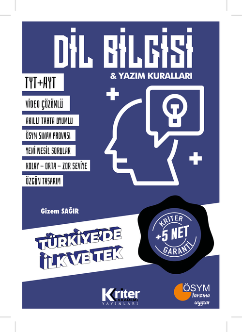 TYT AYT 5 Net Garantili Dil Bilgisi