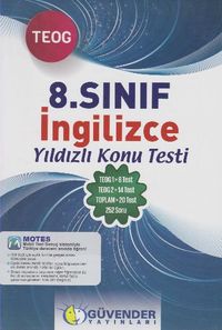 8. Sınıf İngilizce Yıldızlı Konu Testi