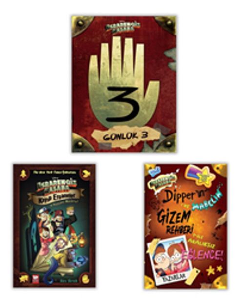 Disney  Esrarengiz Kasaba En Favori Kitaplar Seti (3 Kitap)