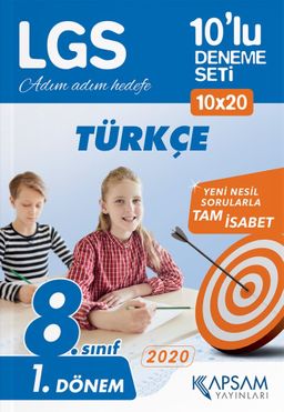 LGS Türkçe 10'lu Deneme Seti (1. Dönem)