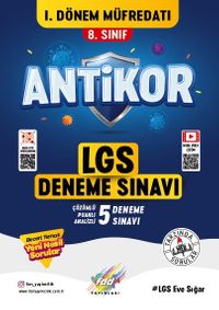 8. Sınıf LGS ANTİKOR 1. Dönem Müfredatı 5 Deneme