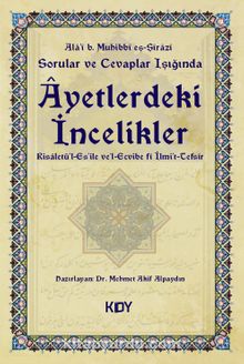 Sorular ve Cevaplar Işığında Ayetlerdeki İncelikler - Mehmet Akif Alpaydın