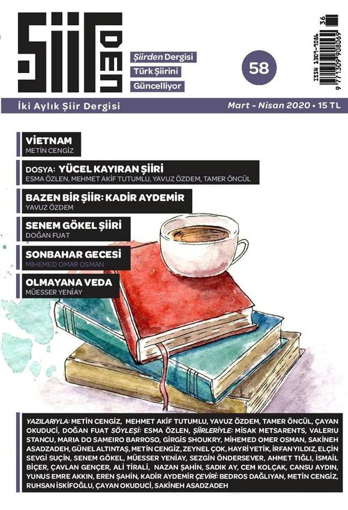 Şiirden İki Aylık Şiir Dergisi Sayı: 58 Mart-Nisan 2020