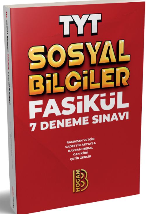 2020 TYT Sosyal Bilgiler 7 Deneme Sınavı 