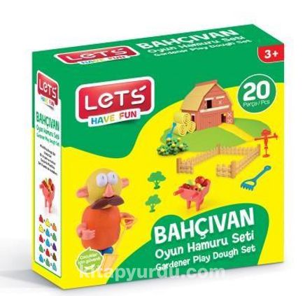 Lets Oyun Hamuru Bahçivan Seti 20 Parça - (L9107)