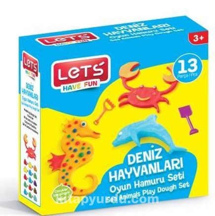 Lets Oyun Hamuru Deniz Hayvanları Seti 13 Parça - (L8599)