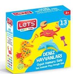 Lets Oyun Hamuru Deniz Hayvanları Seti 13 Parça - (L8599)