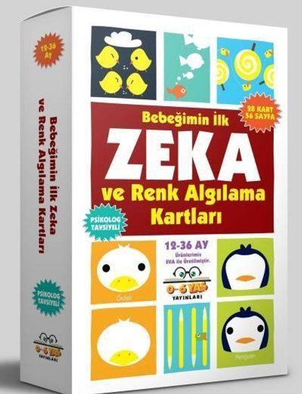 Bebeğimin İlk Zeka ve Renk Algılama Kartları 12-36 Ay(3080)