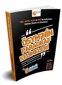 Tüm Sınavlar İçin ÖSYM'nin Paragraf Kelimeleri 