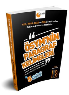 Tüm Sınavlar İçin ÖSYM'nin Paragraf Kelimeleri 