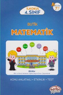 İlkokul 4. Sınıf Butik Matematik Konu Anlatımlı