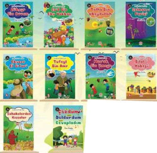 Çocuklar için Sahabe Hayatı Serisi (10 Kitap)