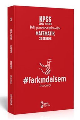 2020 Farkındaİsem KPSS Genel Yetenek Matematik 20 Deneme 