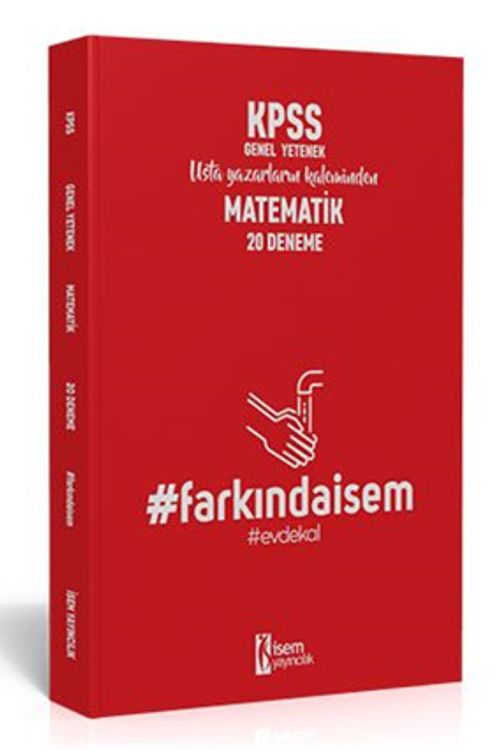 2020 Farkındaİsem KPSS Genel Yetenek Matematik 20 Deneme 