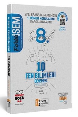 2020 LGS Farklı İsem 8.Sınıf 1. Dönem Fen Bilimleri 10 Branş Deneme