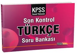 2021 KPSS Genel Yetenek Türkçe Son Kontrol Soru Bankası