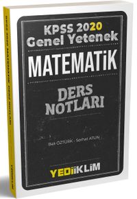 2020 KPSS Genel Yetenek Matematik Ders Notları 
