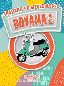 Taşıtlar ve Meslekler 2 Boyama Kitabı - Bilgenur Çorlu