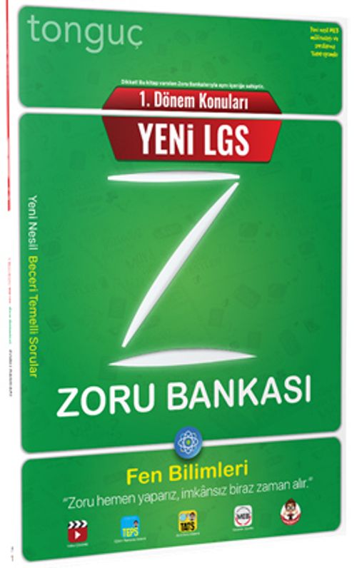 1. Dönem Konuları Yeni LGS Zoru Bankası Fen Bilimleri