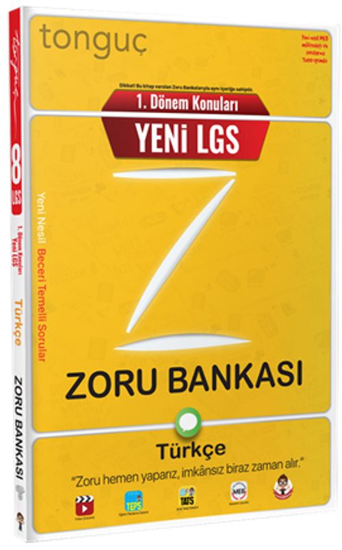 1. Dönem Konuları Yeni LGS Zoru Bankası Türkçe