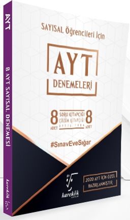 AYT Denemeleri Sayısal Öğrencileri İçin 8 Soru 8 Çözüm Kitapçığı