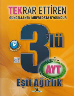 AYT Eşit Ağırlık Tekrar Ettiren Özel 3'lü Deneme