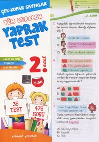 2. Sınıf Tüm Dersler Yaprak Test 