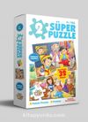 2 Süper Puzzle Pamuk Prenses-Pinokyo 32 Parça
