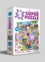 2 Süper Puzzle Nasrettin Hoca-Keloğlan 32 Parça