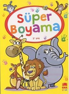 Süper Boyama (Renkli Örnekli, Örneksiz, Nokta ve Çizgi Çalışması)