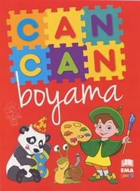 Can Can Boyama (Renkli Örnekli)